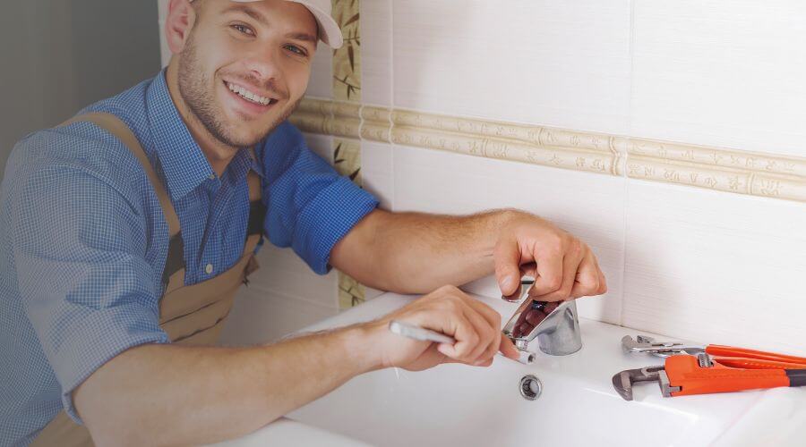 Faucet cartridge replacement in Tingley, IA